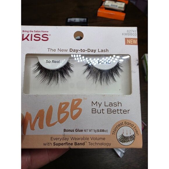 Kiss Lash Drip "Drenched" False Eyelashes Pack Spiky Boosted Volume 3D Drama Wet - Picture 14 of 16